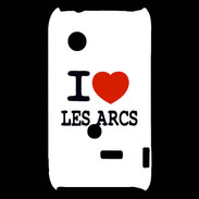 Coque Sony Xperia Typo I love Les Arcs