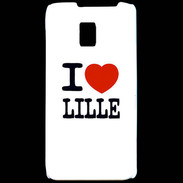 Coque LG P990 I love Lille