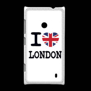 Coque Nokia Lumia 520 I love London 3
