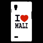 Coque LG Optimus L9 I love Mali