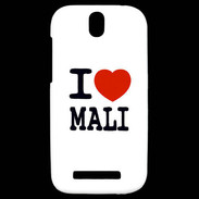Coque HTC One SV I love Mali