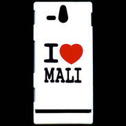 Coque Sony Xperia U I love Mali