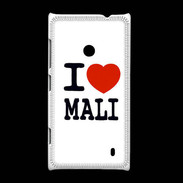 Coque Nokia Lumia 520 I love Mali
