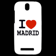 Coque HTC One SV I love Madrid