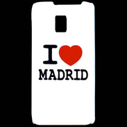 Coque LG P990 I love Madrid