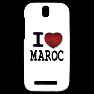 Coque HTC One SV I love Maroc 2