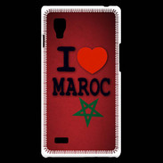 Coque LG Optimus L9 I love Maroc 3
