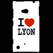 Coque Nokia Lumia 720 I love Lyon