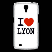 Coque Samsung Galaxy Mega I love Lyon