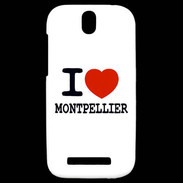 Coque HTC One SV I love Montpellier