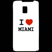 Coque LG P990 I love Miami