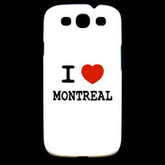 Coque Samsung Galaxy S3 I love Montreal