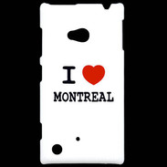 Coque Nokia Lumia 720 I love Montreal