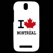 Coque HTC One SV I love Montreal 2