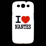 Coque Samsung Galaxy S3 I love Nantes