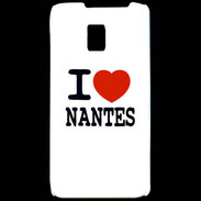 Coque LG P990 I love Nantes