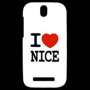 Coque HTC One SV I love Nice