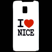 Coque LG P990 I love Nice