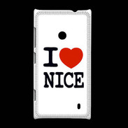 Coque Nokia Lumia 520 I love Nice