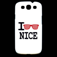 Coque Samsung Galaxy S3 I love Nice 2