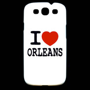 Coque Samsung Galaxy S3 I love Orléans