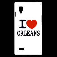 Coque LG Optimus L9 I love Orléans