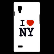 Coque LG Optimus L9 I love New York 2