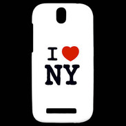 Coque HTC One SV I love New York 2