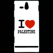 Coque Sony Xperia U I love Palestine