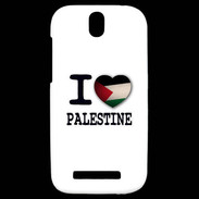 Coque HTC One SV I love Palestine 2