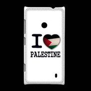 Coque Nokia Lumia 520 I love Palestine 2