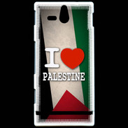 Coque Sony Xperia U I love Palestine 3