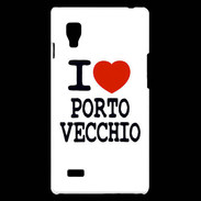 Coque LG Optimus L9 I love Porto Vecchio