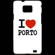 Coque Samsung Galaxy S2 I love Porto