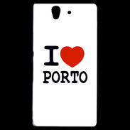 Coque Sony Xperia Z I love Porto