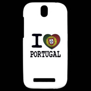 Coque HTC One SV I love Portugal 2