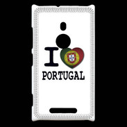 Coque Nokia Lumia 925 I love Portugal 2