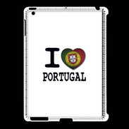 Coque iPad 2/3 I love Portugal 2