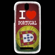 Coque HTC One SV I love Portugal 3