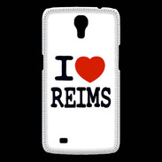 Coque Samsung Galaxy Mega I love Reims