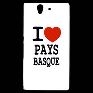Coque Sony Xperia Z I love Pays Basque