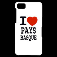 Coque Blackberry Z10 I love Pays Basque