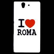Coque Sony Xperia Z I love Roma