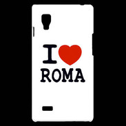Coque LG Optimus L9 I love Roma
