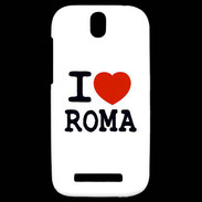 Coque HTC One SV I love Roma