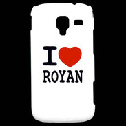 Coque Samsung Galaxy Ace 2 I love Royan