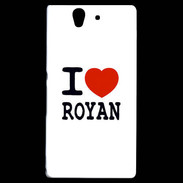 Coque Sony Xperia Z I love Royan