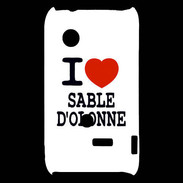 Coque Sony Xperia Typo I love Sable d'Olonne