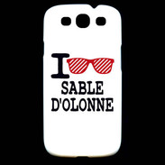 Coque Samsung Galaxy S3 I love Sable d'Olonne 2