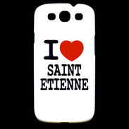 Coque Samsung Galaxy S3 I love Saint Etienne